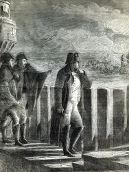 Napoleon sledoval požár Moskvy v roce 1812
